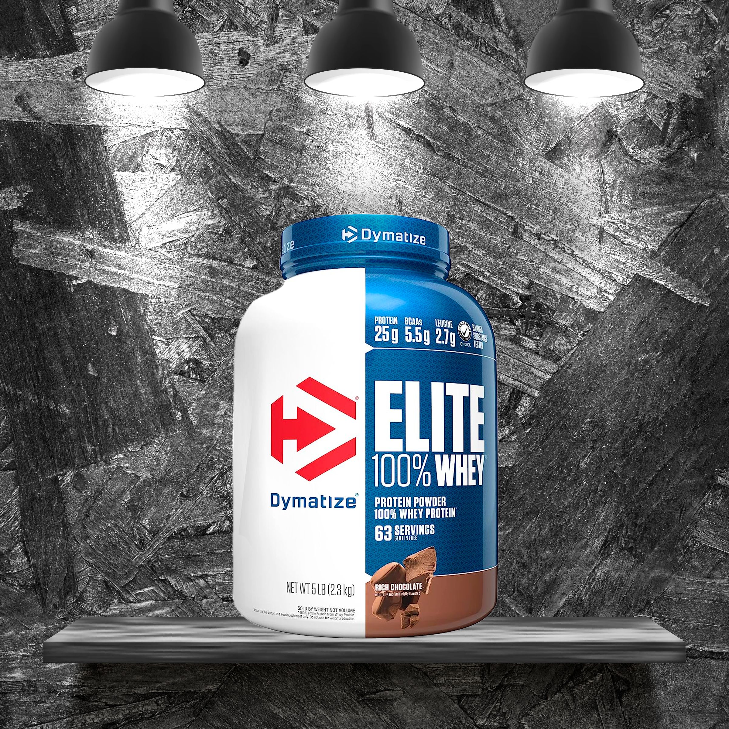 DYMATIZE Elite 100% whey 5lb (63 serv)
