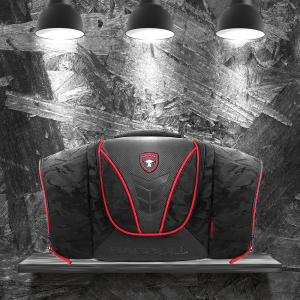 BAG BULL ONEMAX Negro/Rojo - Maleta mediana para 4 comidas