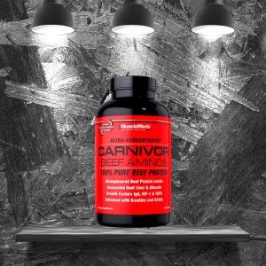 MUSCLE MEDS CARNIVOR BEEF AMINOS 300 TABS
