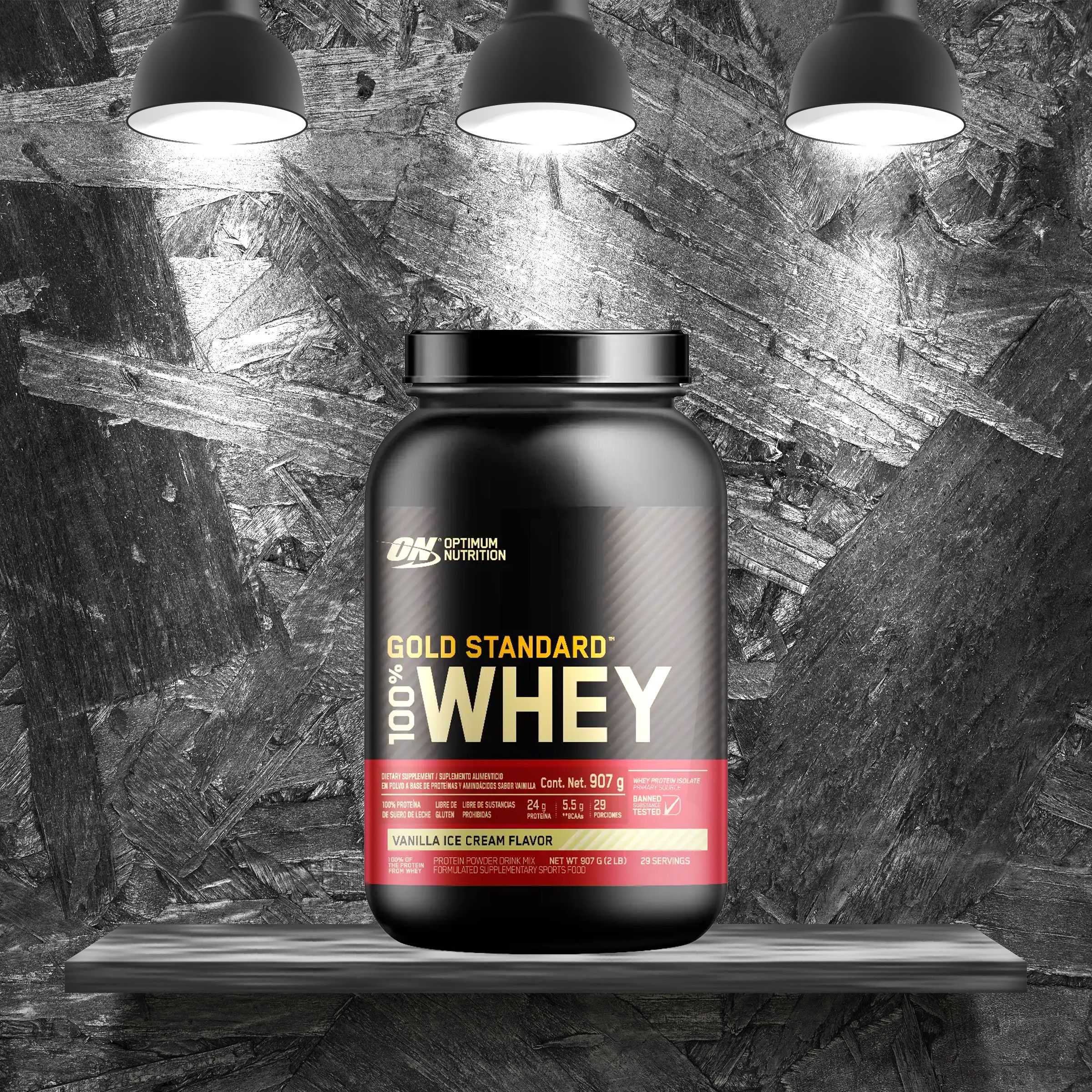 ON goldstandard %100 whey gold (68-74 serv) varios sabores
