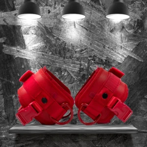 Alternative view of Monkey Power Grilletes Colores Rojo