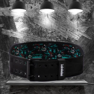 Monkey Power NY Power Interior Graffiti Blue Belt