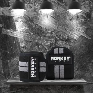 Monkey Power Rodilleras Gris