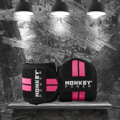 Monkey Power Rodilleras Rosa